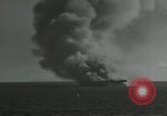 Image of USS Ommaney Bay after kamikaze attack Philippines, 1945, second 32 stock footage video 65675024968