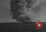 Image of USS Ommaney Bay after kamikaze attack Philippines, 1945, second 33 stock footage video 65675024968