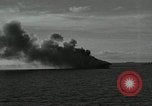 Image of USS Ommaney Bay after kamikaze attack Philippines, 1945, second 38 stock footage video 65675024968