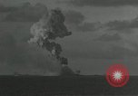 Image of USS Ommaney Bay after kamikaze attack Philippines, 1945, second 47 stock footage video 65675024968