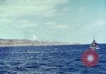 Standbild US-Invasion von Okinawa Pazifik, 1945, aus Sekunde 4 historischem Filmmaterial Videoclip 65675024976