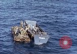 Image of U.S. wounded transported by boat from Okinawa battlefield Pacific Ocean, 1945, second 27 stock footage video 65675024978