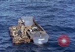 Image of U.S. wounded transported by boat from Okinawa battlefield Pacific Ocean, 1945, second 34 stock footage video 65675024978