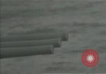 Standbild American naval Bombardierung Peleliu Palau, 1944, aus Sekunde 37 historischem Filmmaterial Videoclip 65675024982