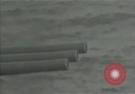 Standbild American naval Bombardierung Peleliu Palau, 1944, aus Sekunde 40 historischem Filmmaterial Videoclip 65675024982