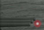 Standbild American naval Bombardierung Peleliu Palau, 1944, aus Sekunde 62 historischem Filmmaterial Videoclip 65675024982