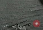 Image of bombarding Pacific Ocean, 1944, second 13 stock footage video 65675024983