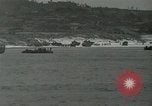 Standbild USS Kriegsschiffe Okinawa Ryukyu Inseln, 1945, aus Sekunde 30 historischem Filmmaterial Videoclip 65675024984