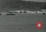Standbild USS Kriegsschiffe Okinawa Ryukyu Inseln, 1945, aus Sekunde 31 historischem Filmmaterial Videoclip 65675024984