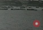 Standbild USS Kriegsschiffe Okinawa Ryukyu Inseln, 1945, aus Sekunde 45 historischem Filmmaterial Videoclip 65675024984
