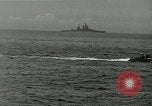Image of USS New Mexico, BB-40 Okinawa Ryukyu Islands, 1945, second 51 stock footage video 65675024985