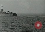 Image of USS New Mexico, BB-40 Okinawa Ryukyu Islands, 1945, second 55 stock footage video 65675024985