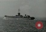 Image of USS New Mexico, BB-40 Okinawa Ryukyu Islands, 1945, second 57 stock footage video 65675024985