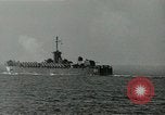 Image of USS New Mexico, BB-40 Okinawa Ryukyu Islands, 1945, second 59 stock footage video 65675024985