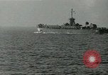 Image of USS New Mexico, BB-40 Okinawa Ryukyu Islands, 1945, second 62 stock footage video 65675024985