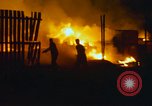 Image of Fires rage and aircraft are destroyed from rocket attack Vietnam, 1969, second 17 stock footage video 65675024997