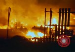 Image of Fires rage and aircraft are destroyed from rocket attack Vietnam, 1969, second 35 stock footage video 65675024997