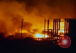 Image of Fires rage and aircraft are destroyed from rocket attack Vietnam, 1969, second 45 stock footage video 65675024997