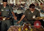 Image of dining hall Vietnam, 1965, second 16 stock footage video 65675025017