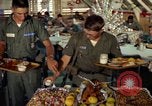 Image of dining hall Vietnam, 1965, second 17 stock footage video 65675025017