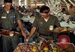 Image of dining hall Vietnam, 1965, second 18 stock footage video 65675025017