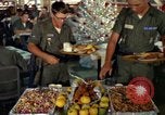 Image of dining hall Vietnam, 1965, second 29 stock footage video 65675025017