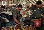 Image of dining hall Vietnam, 1965, second 33 stock footage video 65675025017