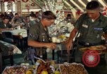Image of dining hall Vietnam, 1965, second 34 stock footage video 65675025017