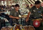 Image of dining hall Vietnam, 1965, second 36 stock footage video 65675025017