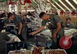 Image of dining hall Vietnam, 1965, second 47 stock footage video 65675025017