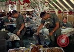 Image of dining hall Vietnam, 1965, second 49 stock footage video 65675025017