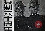 Standbild japanische Truppen Japan, 1933, aus Sekunde 50 historischem Filmmaterial Videoclip 65675025042