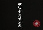 Standbild japanische Kavallerie Manchukuo, 1932, aus Sekunde 4 historischem Filmmaterial Videoclip 65675025072