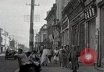 Standbild chinesischen Eastern Railway Fahne über dem Bahnhof Harbin Manchukuo, 1932, aus Sekunde 30 historischem Filmmaterial Videoclip 65675025073