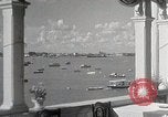 Standbild chinesischen Eastern Railway Fahne über dem Bahnhof Harbin Manchukuo, 1932, aus Sekunde 43 historischem Filmmaterial Videoclip 65675025073
