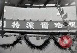 Standbild feiern Schaffung von Manchukuo Harbin Manchukuo, 1932, aus Sekunde 14 historischem Filmmaterial Videoclip 65675025074