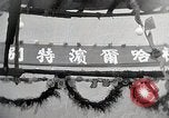Standbild feiern Schaffung von Manchukuo Harbin Manchukuo, 1932, aus Sekunde 15 historischem Filmmaterial Videoclip 65675025074