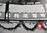 Standbild feiern Schaffung von Manchukuo Harbin Manchukuo, 1932, aus Sekunde 16 historischem Filmmaterial Videoclip 65675025074