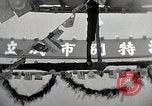 Standbild feiern Schaffung von Manchukuo Harbin Manchukuo, 1932, aus Sekunde 21 historischem Filmmaterial Videoclip 65675025074