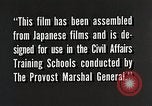 Image of Japanese school Japan, 1945, second 27 stock footage video 65675025075