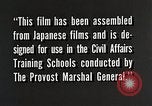 Image of Japanese school Japan, 1945, second 30 stock footage video 65675025075