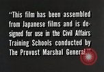 Image of Japanese school Japan, 1945, second 31 stock footage video 65675025075