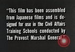 Image of Japanese school Japan, 1945, second 37 stock footage video 65675025075