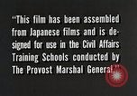 Image of Japanese school Japan, 1945, second 40 stock footage video 65675025075