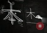 Image of Learning Japanese characters Japan, 1945, second 11 stock footage video 65675025077
