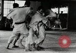 Image of Japanese Jujitsu Class Japan, 1945, second 43 stock footage video 65675025090