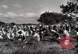 Image of Japanese citizen volunteers in war effort Japan, 1945, second 37 stock footage video 65675025091