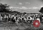 Image of Japanese citizen volunteers in war effort Japan, 1945, second 39 stock footage video 65675025091