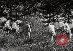 Image of Japanese citizen volunteers in war effort Japan, 1945, second 50 stock footage video 65675025091