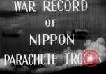 Immagine di Paracadutisti giapponese Il malese Malaysia, 1942, secondo 23 filmato di repertorio 65675025092